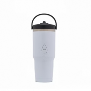 Drip θερμός TITAN Cup White 950ml με χερούλι